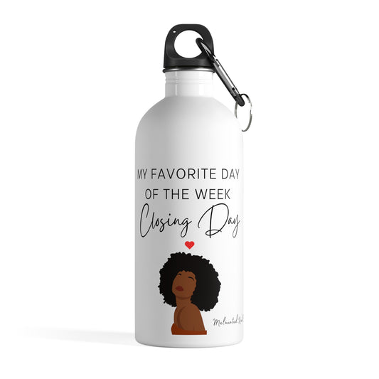Closing Day For Her - Stainless Steel Water Bottle