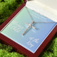 Stunning Cross Necklace Bridal Gift