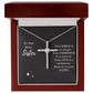 Sister - Testimony Cross Necklace