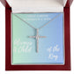 Stunning Cross Necklace Bridal Gift