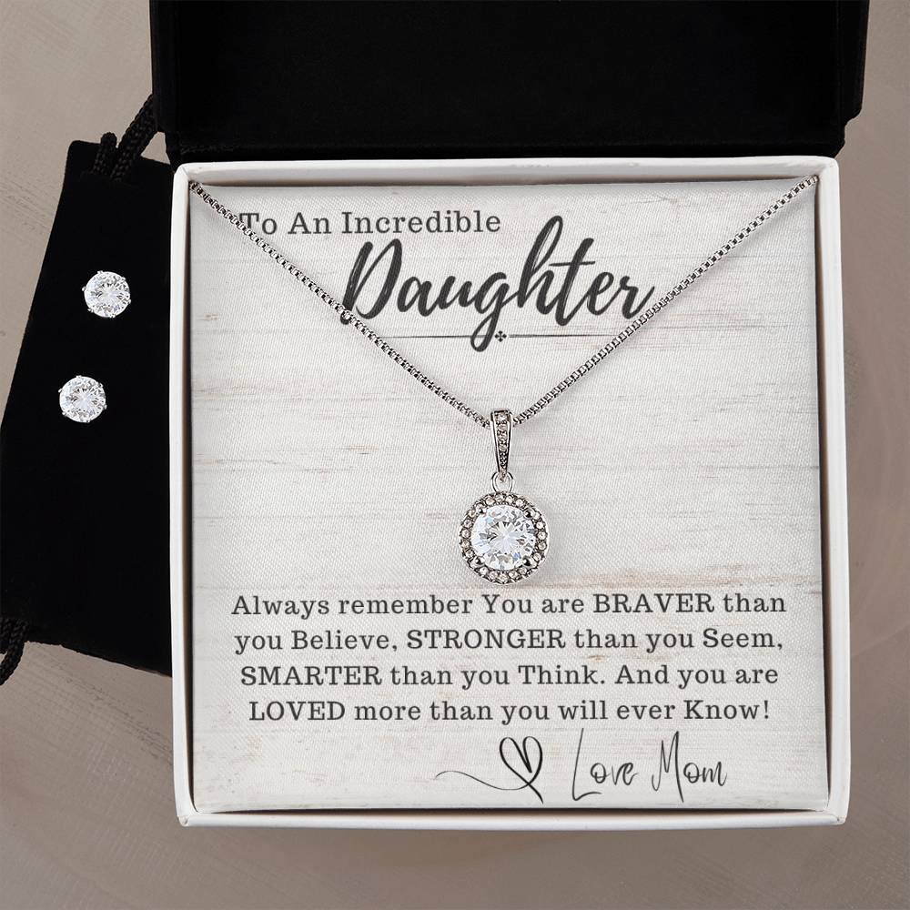 Daughter - You Are Braver Than You Believe Gift from Mom