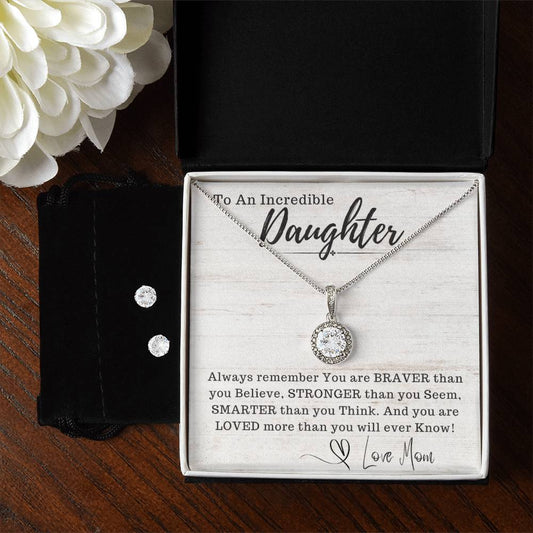 Daughter - You Are Braver Than You Believe Gift from Mom