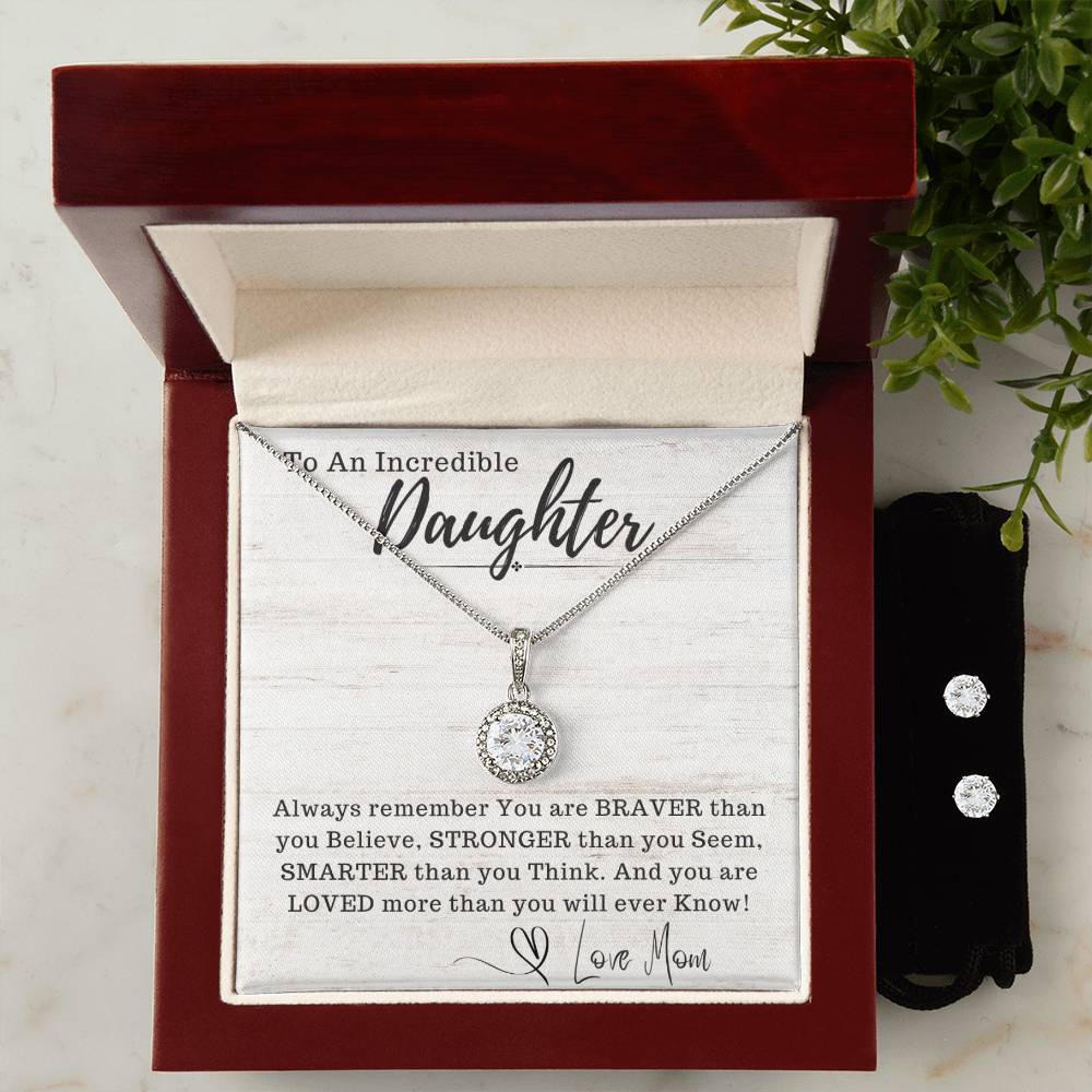 Daughter - You Are Braver Than You Believe Gift from Mom