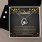 Collar y pendientes de amor para siempre