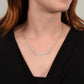 Collar con nombre personalizado con corazón 