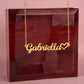 Collar con nombre personalizado con corazón 