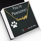 Pet Parent - Perfect Paw Print Necklace