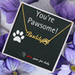 Pet Parent - Perfect Paw Print Necklace