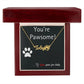 Pet Parent - Perfect Paw Print Necklace