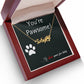 Pet Parent - Perfect Paw Print Necklace