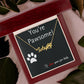 Pet Parent - Perfect Paw Print Necklace